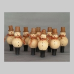 Snowmen Christmas stoppers