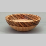 Sycamore and Zebrano bowl