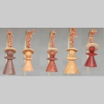 Angel Christmas tree ornaments (various wood)