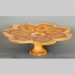 Yew floral tazza