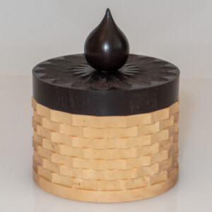 Small Olive and Blackwood box